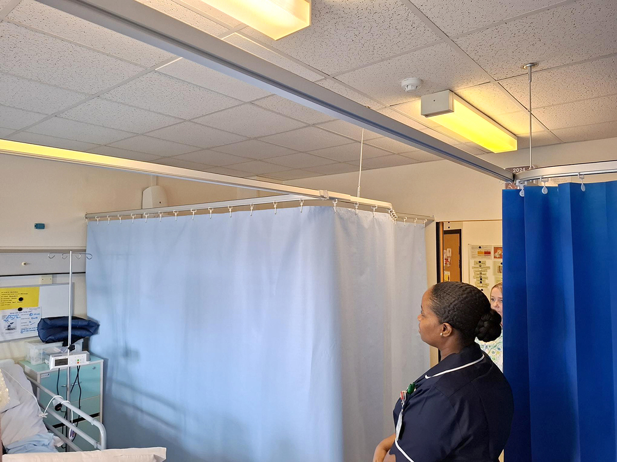 Revolutionising hospital curtain solutions: The Yewdale Stericurtain impact